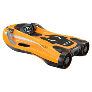 SEMTION Underwater Scooter for Kids and Adults, Dual Motors Sea Scooter, 2 Speed Modes with Action Camera Mount for Diving Snorkeling Swimming Freediving