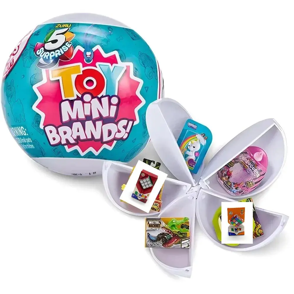 Zuru Mini Brands Toys 5 Surprise Mini Brands Toy Original Supermarket Miniature Toy Miniature Toys Mystery Blind Box Series 1