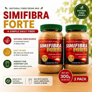SimiFibra Forte Dietary Fiber Supplement for Digestive Health Support (2PACK)