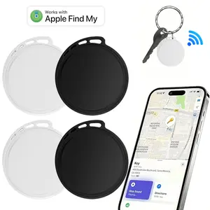 Lightweight Air Tag Tracker, / Mini GPS Tracker, Bluetooth-compatible Lost Device Finder, Compatible with Apple Find My APP (iOS), Vehicle Key Luggage Pet Bag Locator