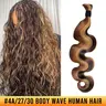 Ygwigs #27/30/613 , #4A/27/30 Piano Color Bulk Hair for Braiding Deep Wave Body Wave