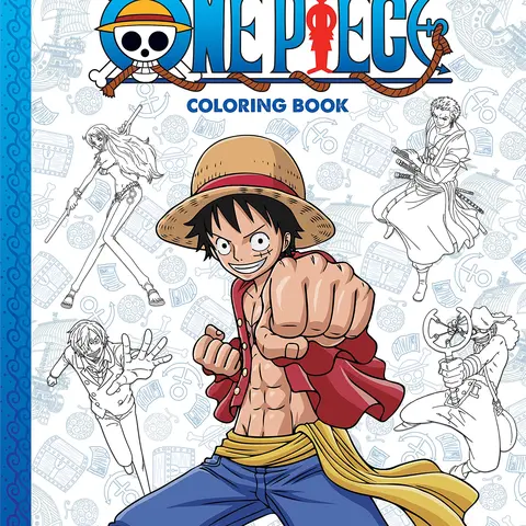 One Piece: The Official Coloring Book -- Scholastic - Paperback
