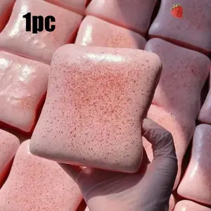 1 piece - Jasmine Toast Bread Food Toy Novel Soft Squeezing Tool Sticky Slow Rebound Wet Stress Relieving Toy DIY Stress Relieving Toy Children Adult Stress Relieving Model