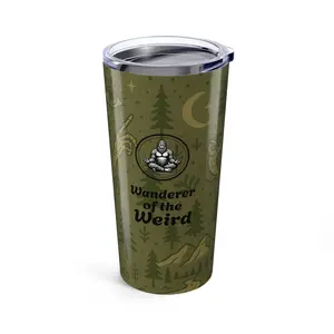 Wanderer of the Weird Sasquatch 20oz Tumbler Cup