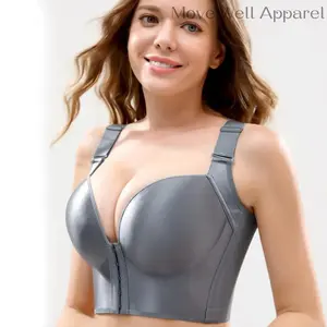 DeepCupBra,FullBackCoverageShapewear-WirelessComfort,AdjustableWideStraps,SmoothDesign,Sizes34-50plusseamlessgirlssummerbustshaperbreathable Womenswear Basic