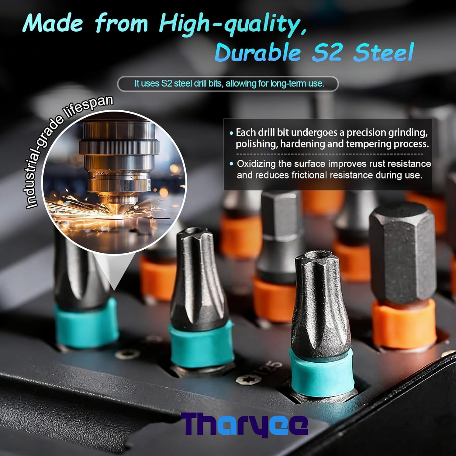 24-Piece Magnetic Ratchet Screwdriver Set, S2 Steel Precision Bits, Portable Hard Case for DIY, Home Repair, PC Building, Bike Maintenance & Watch Repair