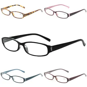 Henotin Reading Glasses Spring Hinge Fashion Men Women Oval Frame Prescription Reader Eyeglasses Decorative Diopter Eyewear