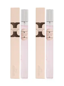 Bundle of 2Bamboo Silver Mini Eau de Parfum Natural Spray Perfume for Women 35ml/1/17fl.oz. - Women's Fragrance