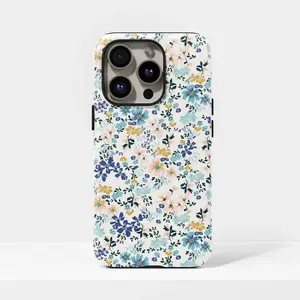 [New Product]Beautiful wildflower floral phone case compatible with iPhone 17, 16, 15, 14, 13, 12, 11, Pro Max, Samsung Galaxy S23, S22, S21,  Ultra
