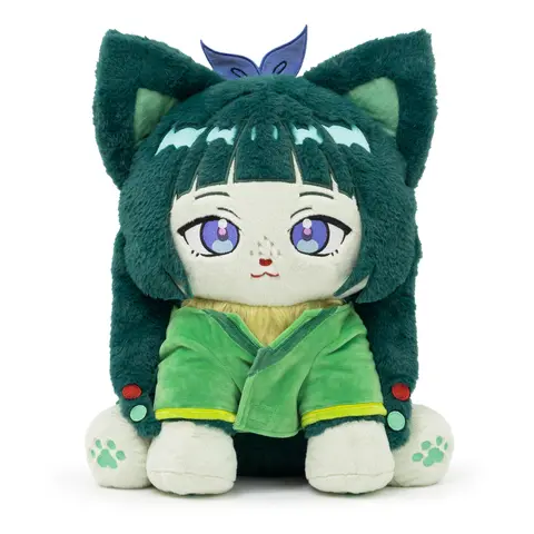 PLUSHSHOP 17in Maommeow Cartoon Stuffed Toy - Cute Animal Toys Set, Cuddly Doll Gift, Stuffed Animal Gifts, Aesthetic Room Plush, Home Decor Collectible