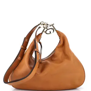Pre-owned GUCCI Leather Shoulder Bags Attache Shoulder Bag Large by Rebag