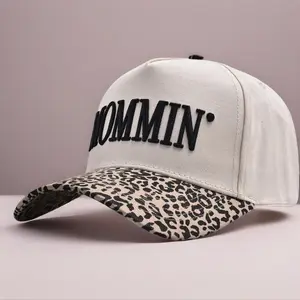 Mommin Trucker Hat for Women and Men, Embroidered Mom Baseball Cap, Adjustable Canvas Snapback valentines day gifts tiktok shop mom