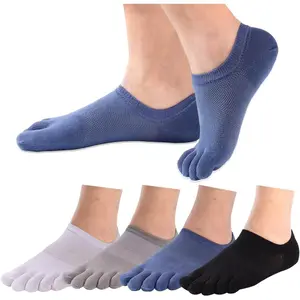 Toe Socks No Show Running Five Finger Socks for Men Women(3 Pairs/4 Pairs)