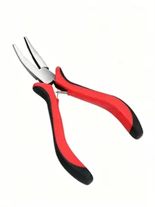 Non-Slip Hair Extension Clamp, Ergonomic Handle, Toothed Jaw, Ideal for Installing/removing Wigs, Professional Wig Making Tool