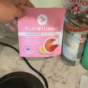 Flat Tummy Cleanse - Organic Tea for Bloating Reduction - Herbal Supplement in Tea Bags