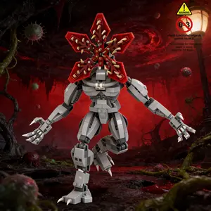 Classic Movie Stranger Things Building Block Model, Holiday Gift Collection, Collectible Toy, No Battery Included, Ca Prop 65 Compliant, DIY Building Model