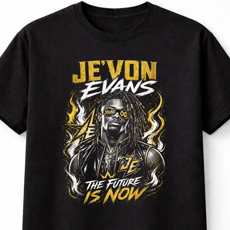 Je'Von Evans Wrestling T-Shirt, Je'Von Evans Graphic Tee, NXT Wrestling Shirt, WWE Fan Gift, Unisex Short Sleeve TShirt