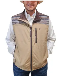 Hooey Men's Southwestern Print Softshell Jacket - Hj109tnaz