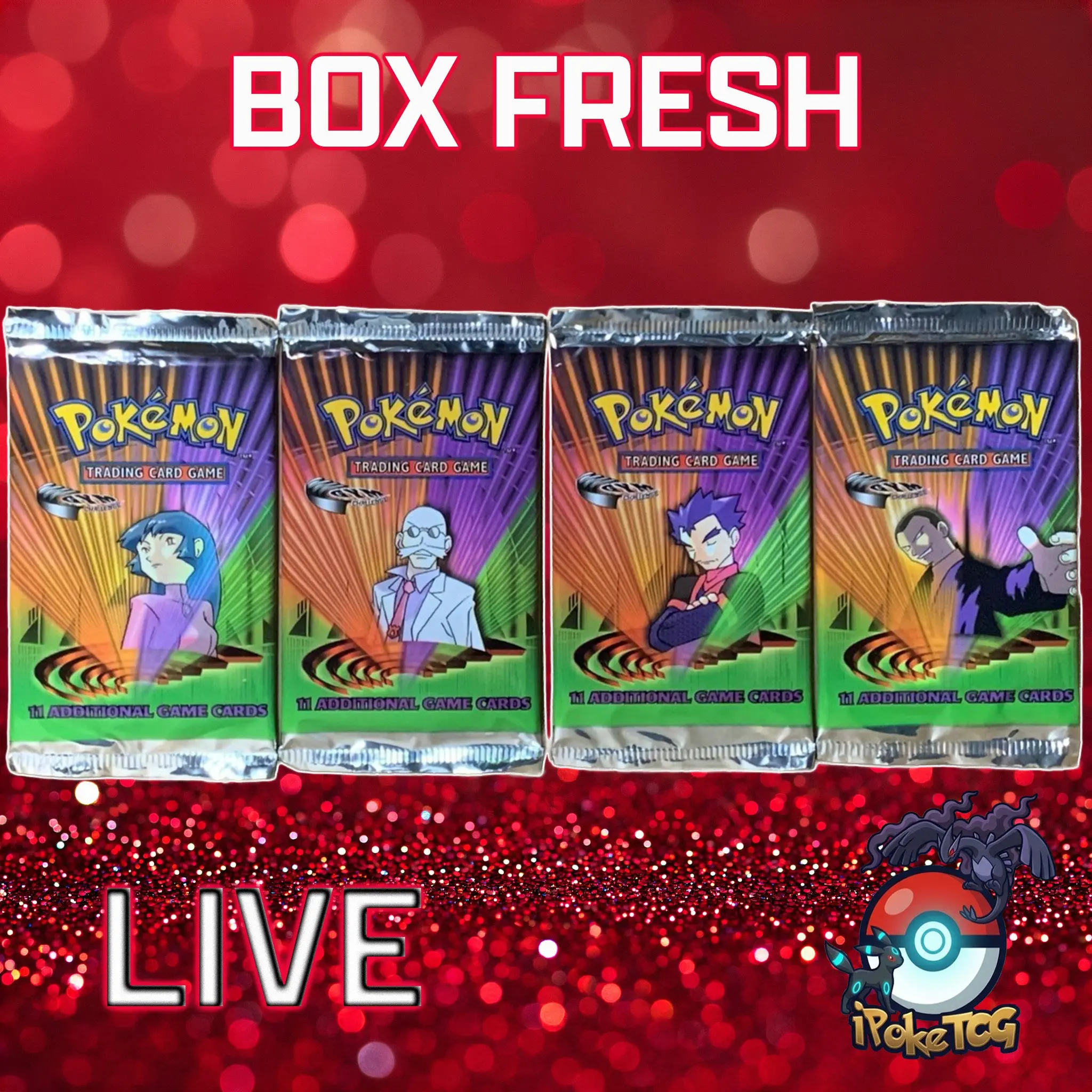 (2000) Pokemon TCG: Gym Challenge Unlimited Booster Pack *(Box Fresh)*
