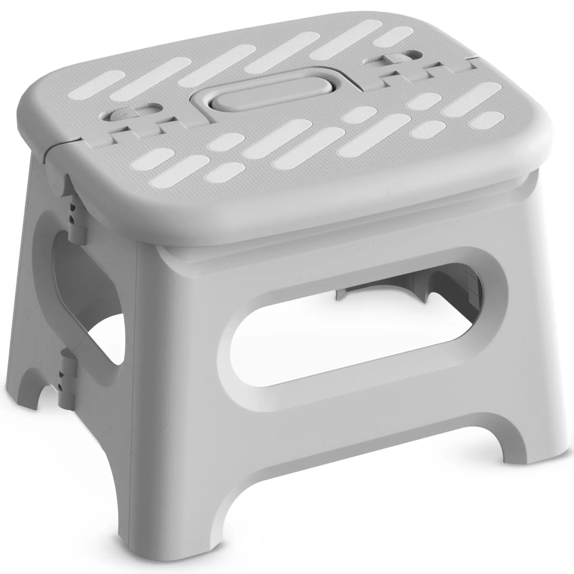 Jool Baby Lock 'n Step 8.6” Folding Step Stool for Toddler Potty Training, Holds Adults up to 200 lbs – Safety Lock Prevents Pinching - Jool Baby