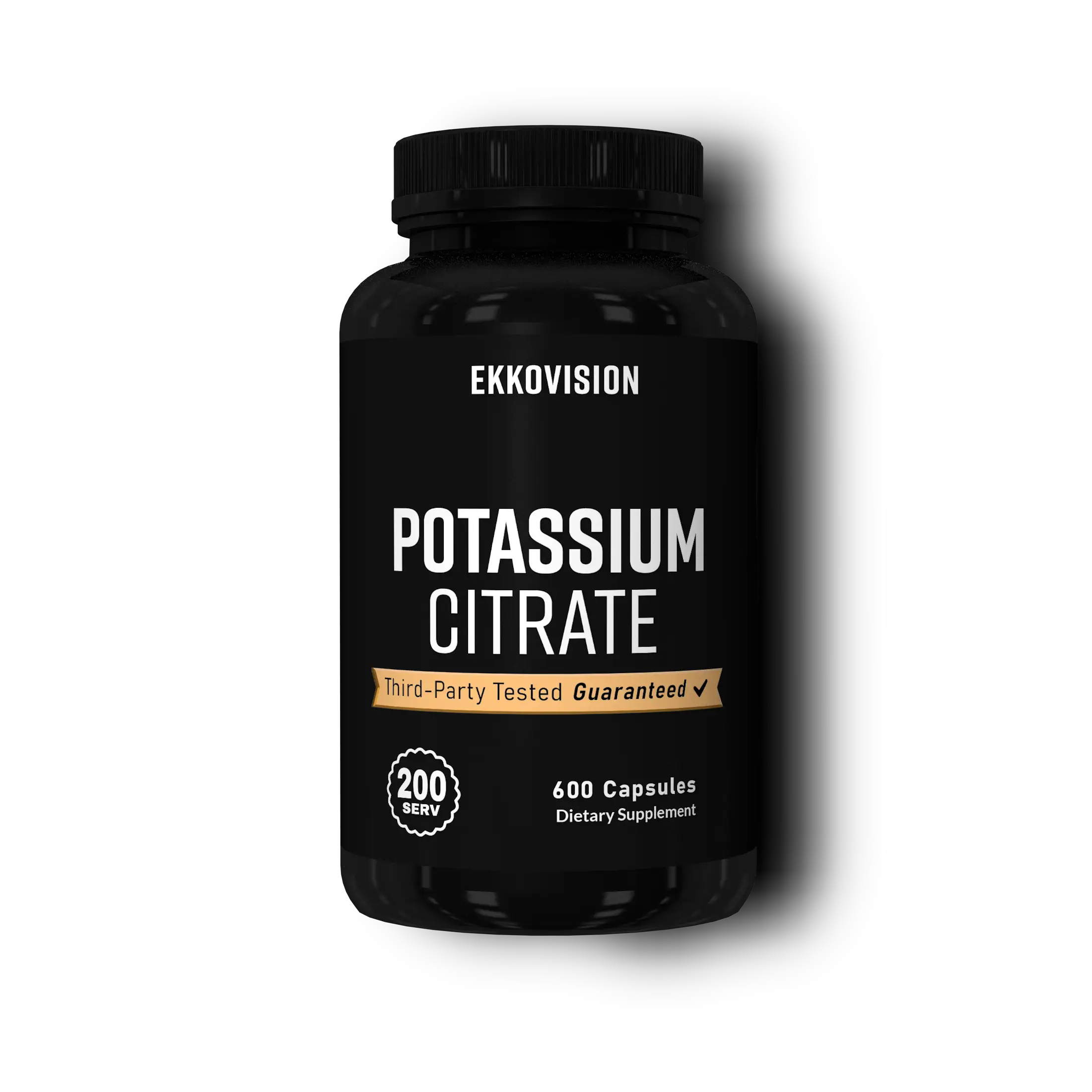 EKKO Potassium Capsules | Electrolyte Support | 3rd Party Tested