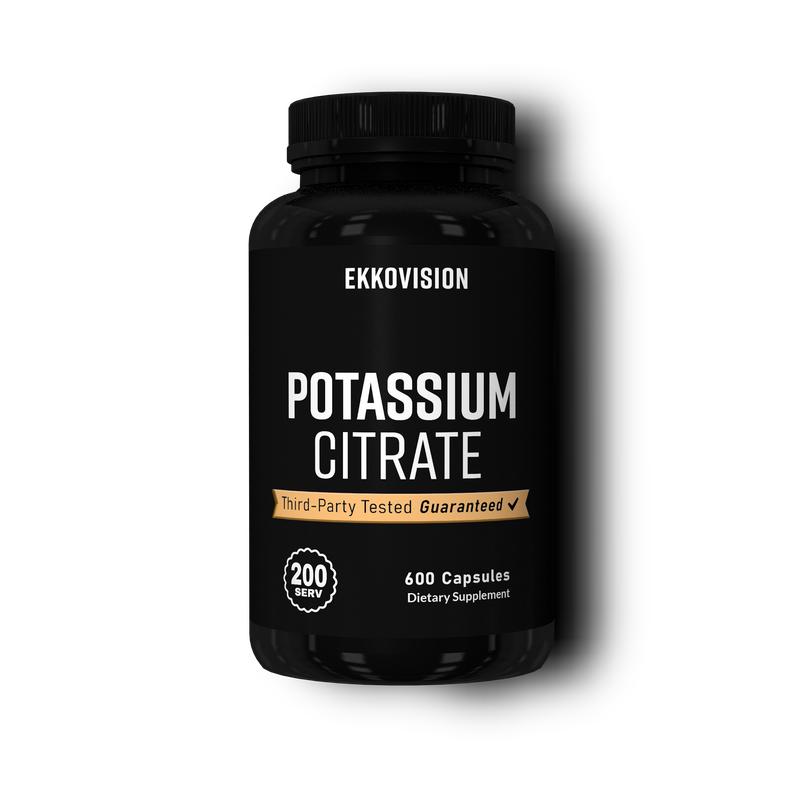 EKKO Potassium Capsules | Electrolyte Support | 3rd Party Tested