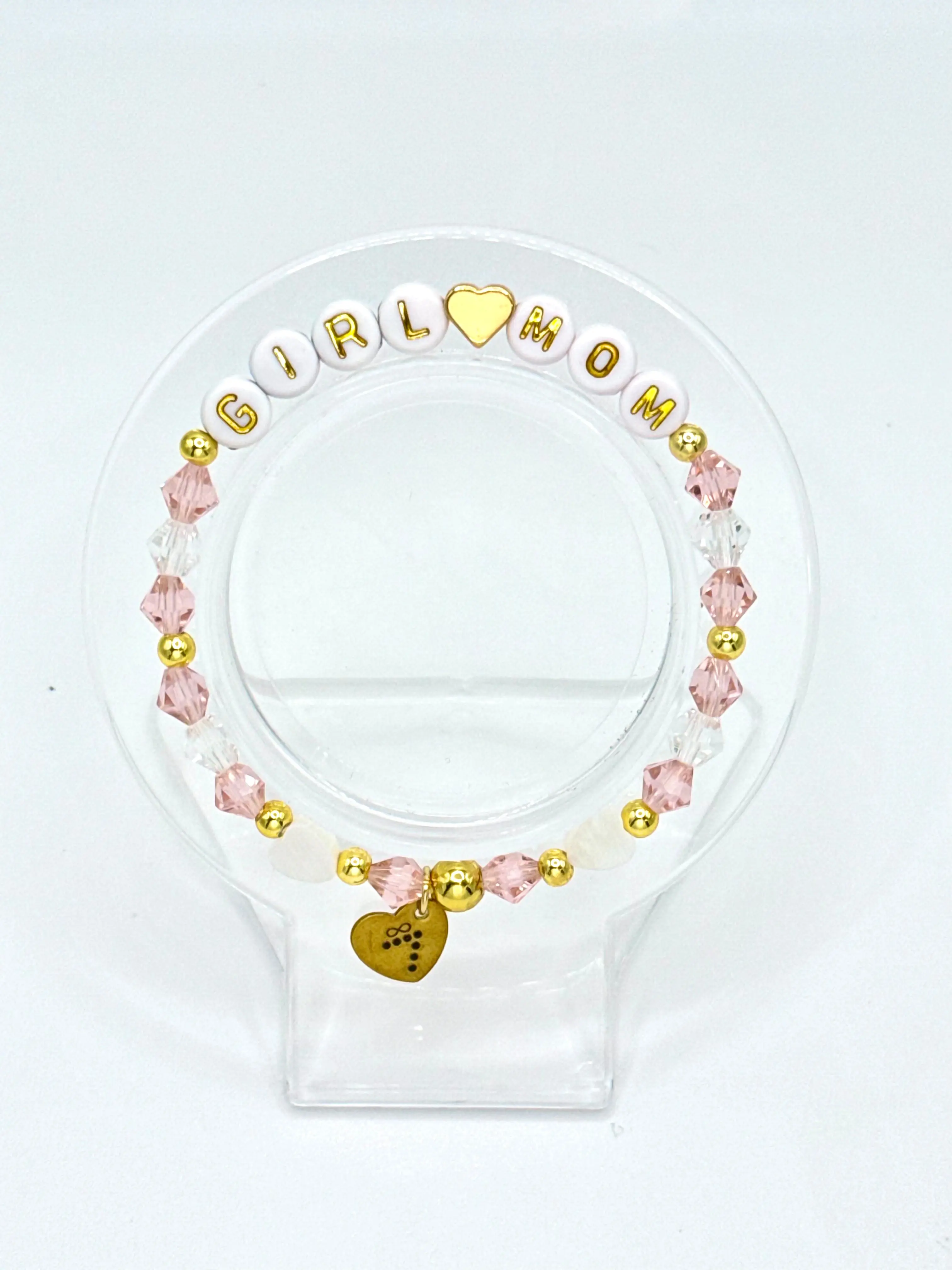 Girl Mom Bracelet - Perfect for Any Mom - Personalized Gift