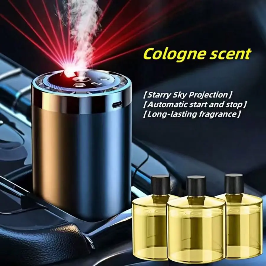 1 Aroma Diffuser +3 Bottles Of Cologne