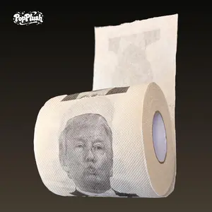 Funny Donald Trump Toilet Paper Roll, Political Humor Gag Gift, Hilarious Gimmick Gift for Republicans & Democrats
