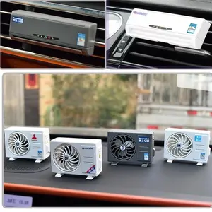 Solar Car Perfume Air Conditioning Decorative Car Air Freshener Aromatherapy Interior Accessories Air Outlet Car Fragrance