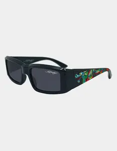 ED HARDY Hokusai Sunglasses, Black