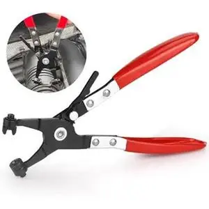 Professional Hose Clamp Pliers Set - Spring Clamp Tool for Automotive Repair, Small Engine Maintenance & Home Plumbing - Radiator Hose Clamp Remover with Ergonomic Grip