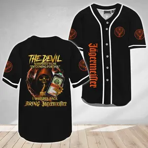 Jagermeister Bring From Devil Baseball Jersey Best Price