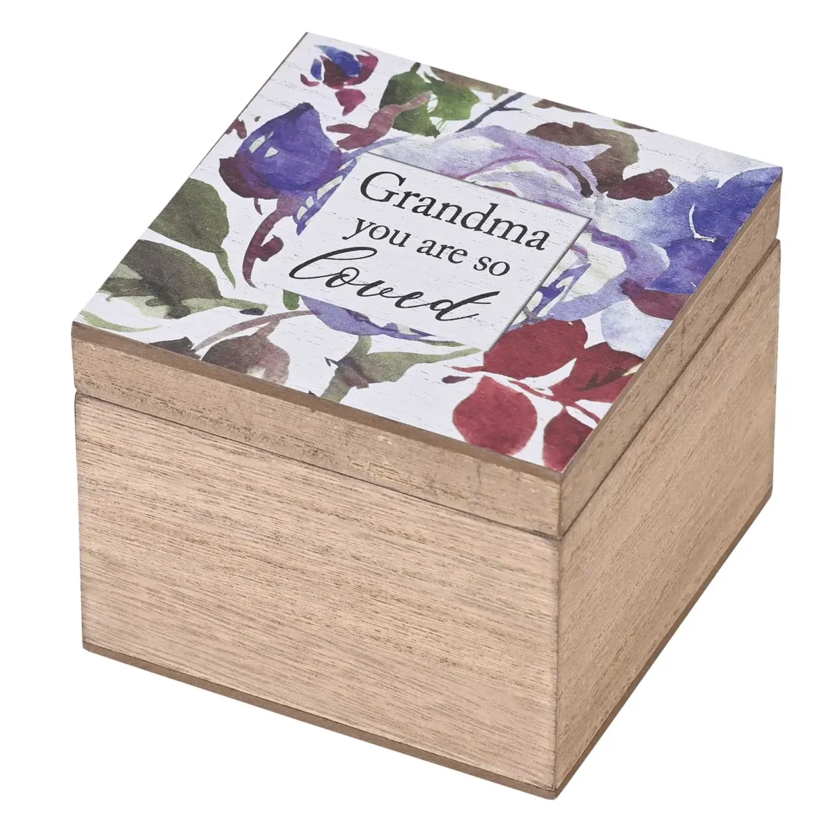 Dicksons EWOODBOX-44-10 Keepsake Box Grandma You Are Loved