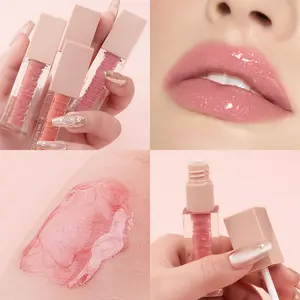 Liquid Lipstick Matte Finish Sexy Silky Lip Gloss Waterproof Kiss-proof Lasting Lip Glaze Lip Tint Cosmetics