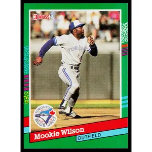Mookie Wilson 1991 Donruss #585 Toronto Blue Jays