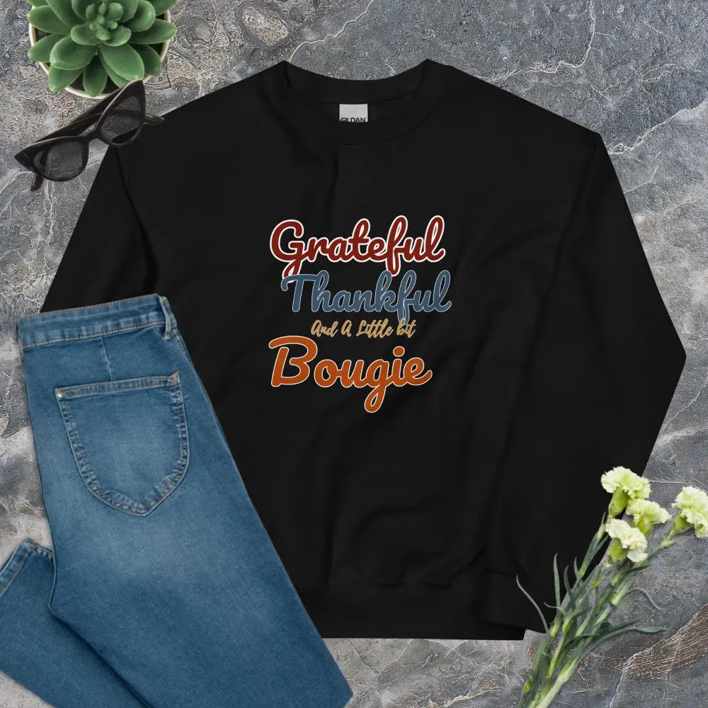 Greatful Thankful Bougie Sweatshirt