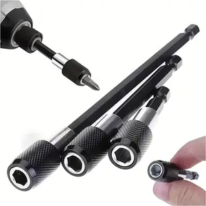 Magnetic Drill Bit Extension Kit, Durable Steel Structure, Home Renovation Professional Tool Accessories, Drill Bit Accessories
