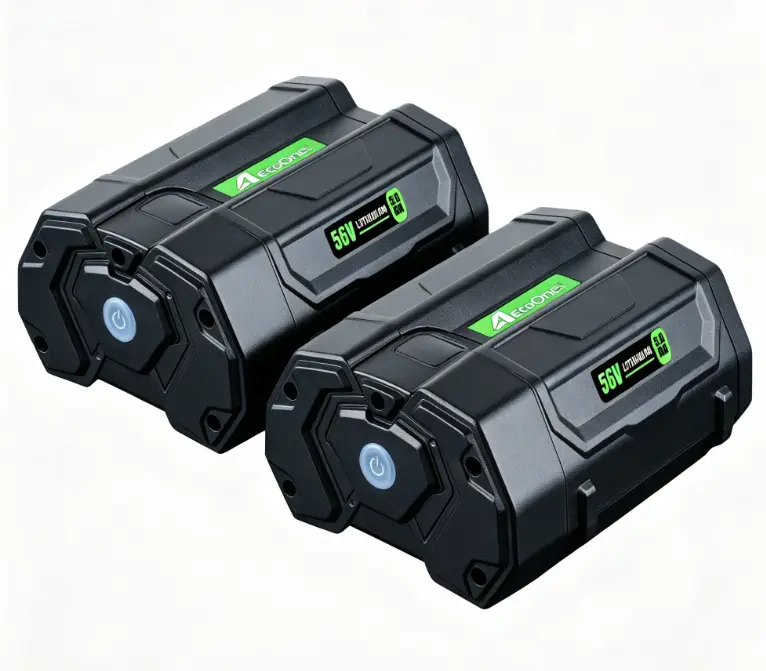 1/2 Packs High-Density Lithium-Ion Power Tools Battery, Upgraded 5.0Ah 56V Replacement for EGO Tools, Compatible with EGO Lawn Mowers, Leaf Blowers