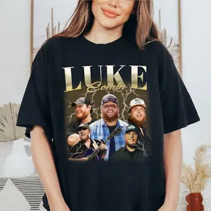 L.Combs Vintage Shirt, Country Music T-Shirt, L.Combs Tour Shirt Cowboy Western Country Music Tee shirt