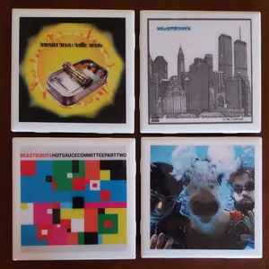 Beastie Boys Ceramic Coasters Series 2 - Set Of 4