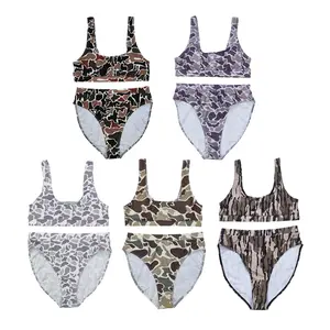 POP in Style & Comfort Must-Have Camo Swimsuit for Women Bikini Set Beachwear Fit