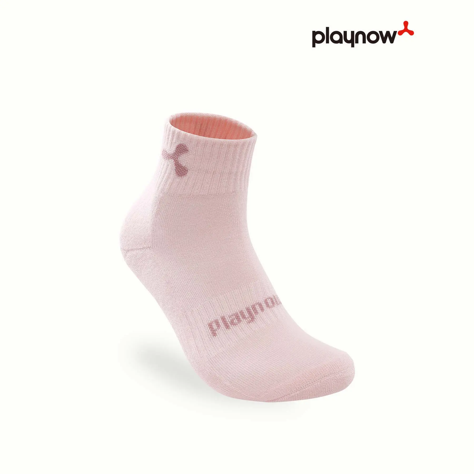 PLAYNOW Unisex Crew Socks, Breathable Cotton Athletic Socks with Shock-Absorbing Cushion for Pickleball, Tennis & Cycling, Multi-Sport, Moisture-Wick, Shock Absorption, All-Season Use, Active Play, Athletic Crew