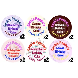 *Limited Edition* Birthday Cake Sampler Pack (12 - 2 oz. Poppers)