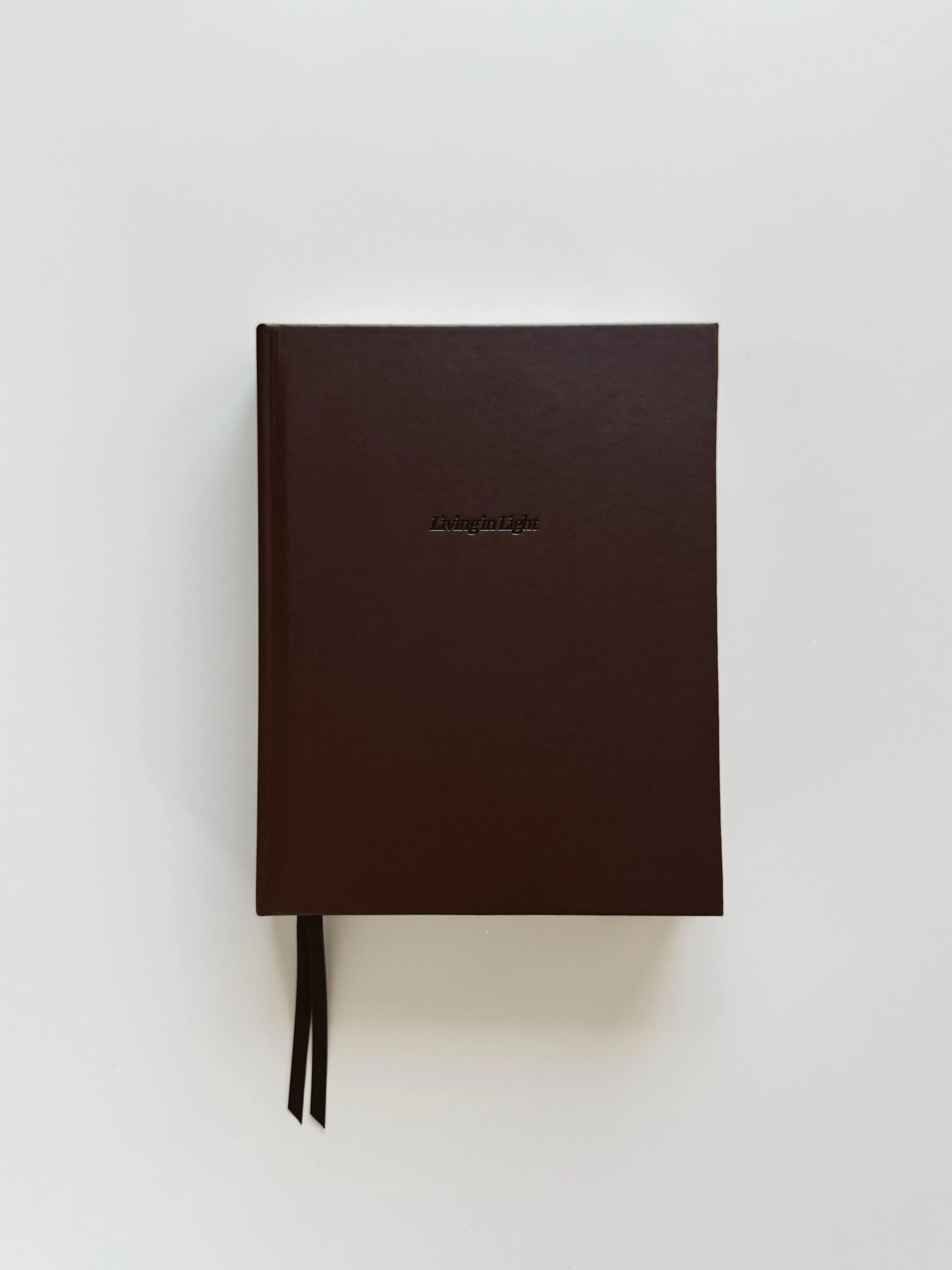Chocolate Leather V3 Undated Modern Christian Planner – Faith-Based Planner - Bible Study, Sermon Notes, Prayer Requests, Goal Setting, Finances & More
