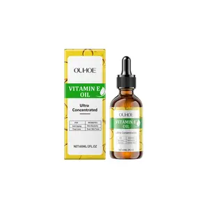 OUHOE Vitamin E Oil | Jojoba Oil Niacinamide Aloe Vera Multi-Use Skin Care Oil, Gentle for Sensitive Skin, Anti-Aging Hydrating Moisturizing Firming & Fine Lines Reducing, Moisturize Hydrate