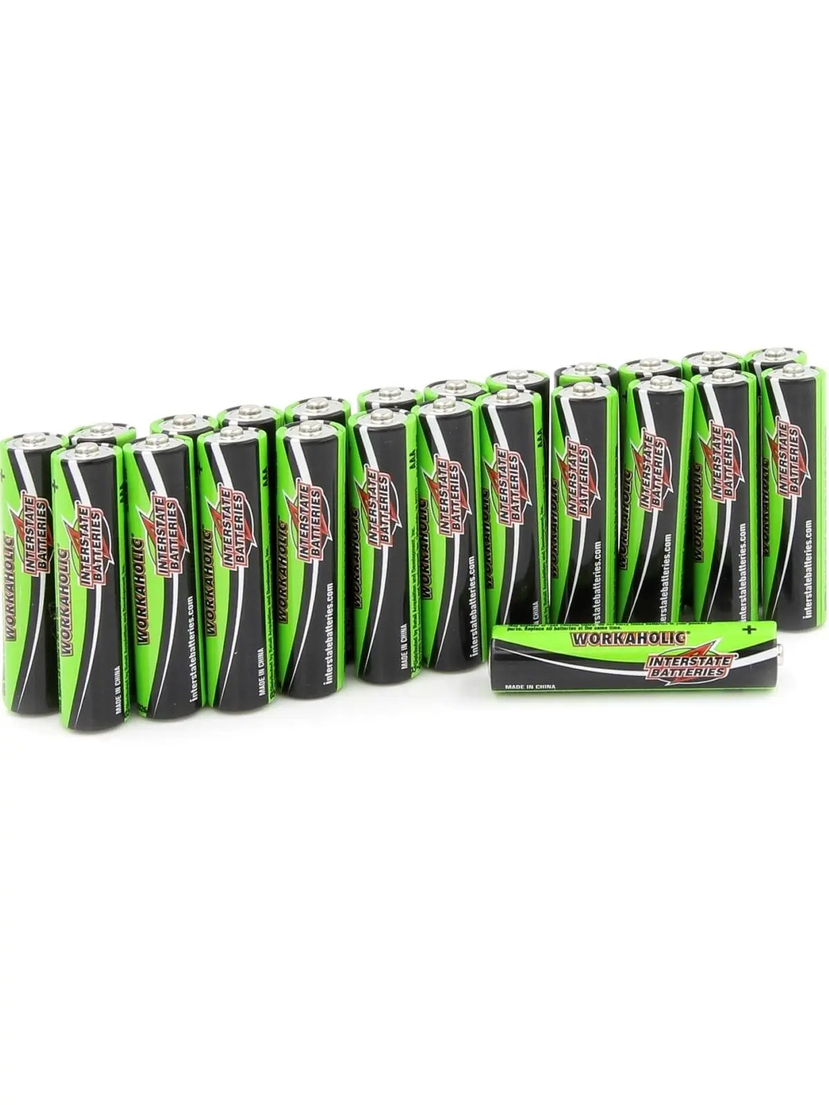 Asonic NT87276 1.5V High Performance Interstate Batteries AAA Alkaline Battery - Pack of 24