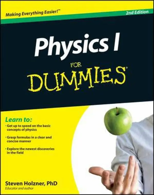 USED Book - Physics I For Dummies, 2E by PhD Steven Holzner (Paperback) - english