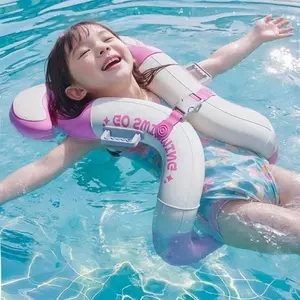 Swimming Aid Baby Armpit Ring Inflatable Free Hands Thick Swim Buoy Summer New Design, 1pc Kids Pool Float Support