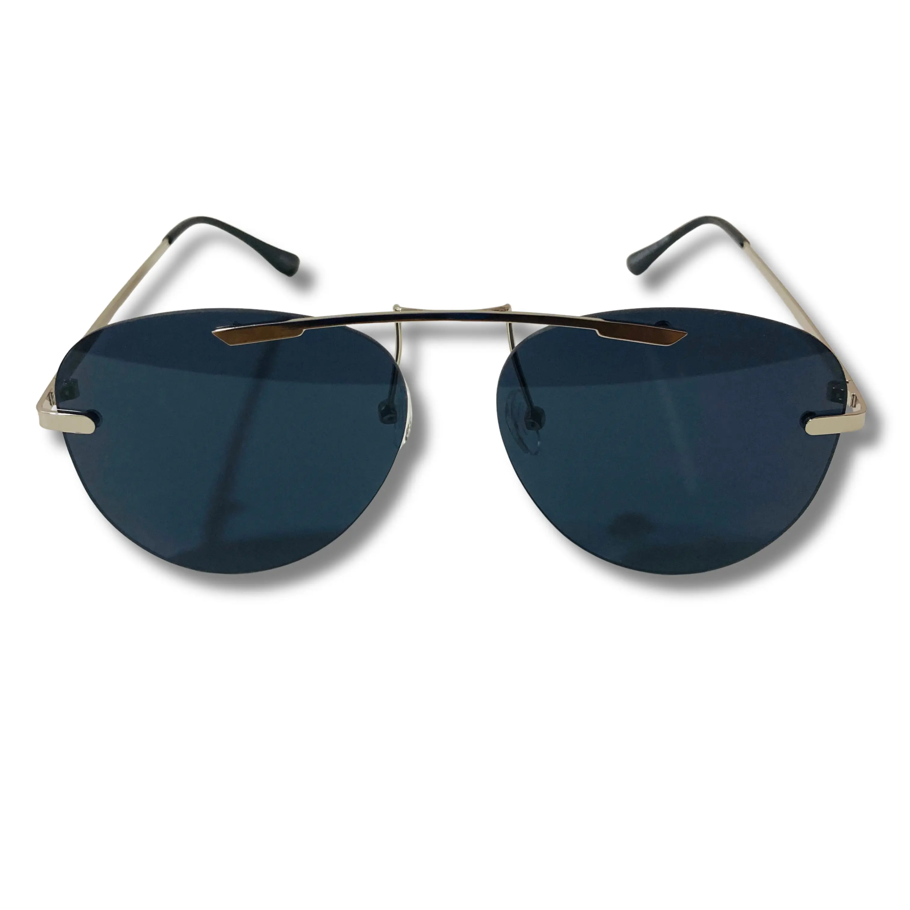 The Element Rimless Metal Aviator Sunglasses x Smaller Silhouette x Mirrored Lenses x Available in Five Colors